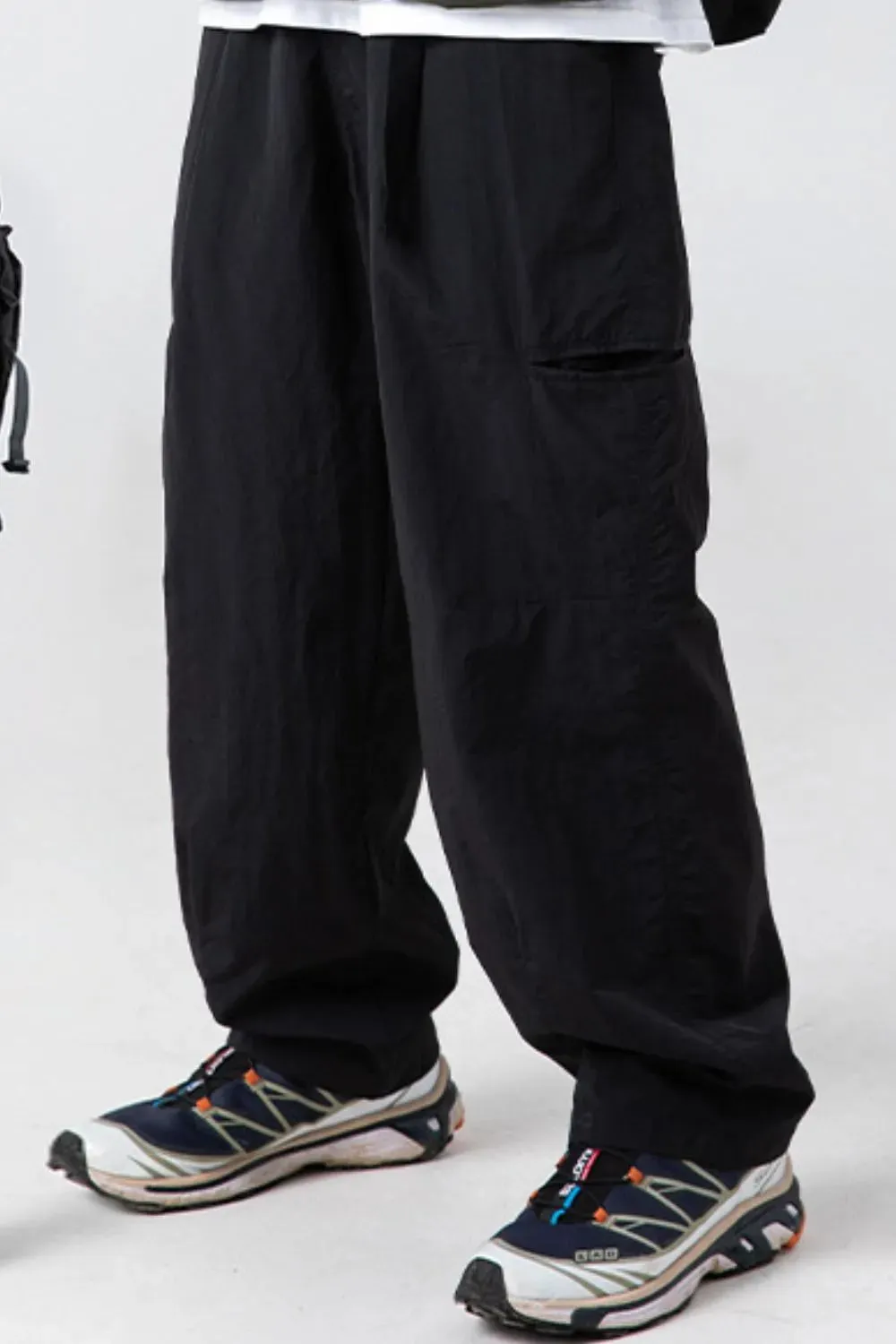 Men's Plus Size Elastic Waist Pants