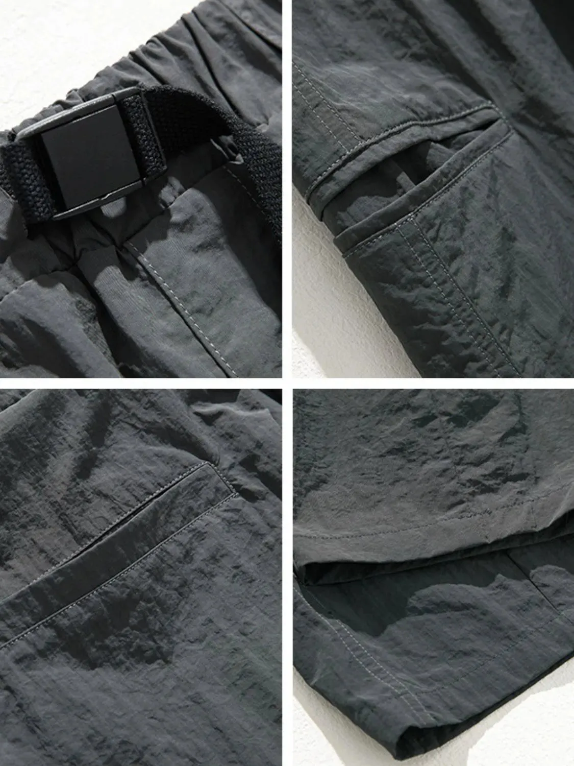 Men's Plus Size Elastic Waist Pants