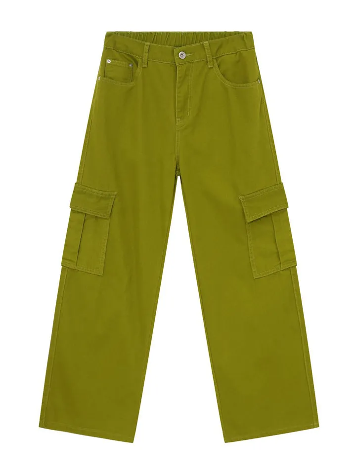 Men's Semi-Elastic Waist Fashion Casual Durable Pants