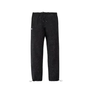 Men's Speckled Planes Sweatpant, BLACK
