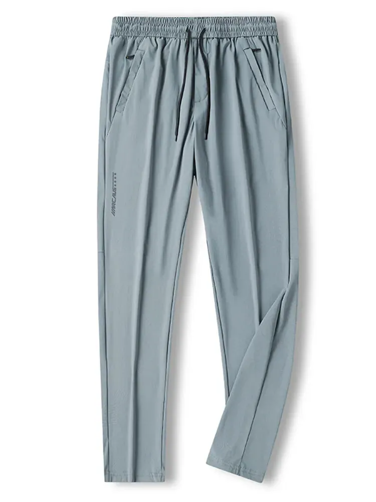 Men's Stretch Sport Sweatpants with Zip Pockets