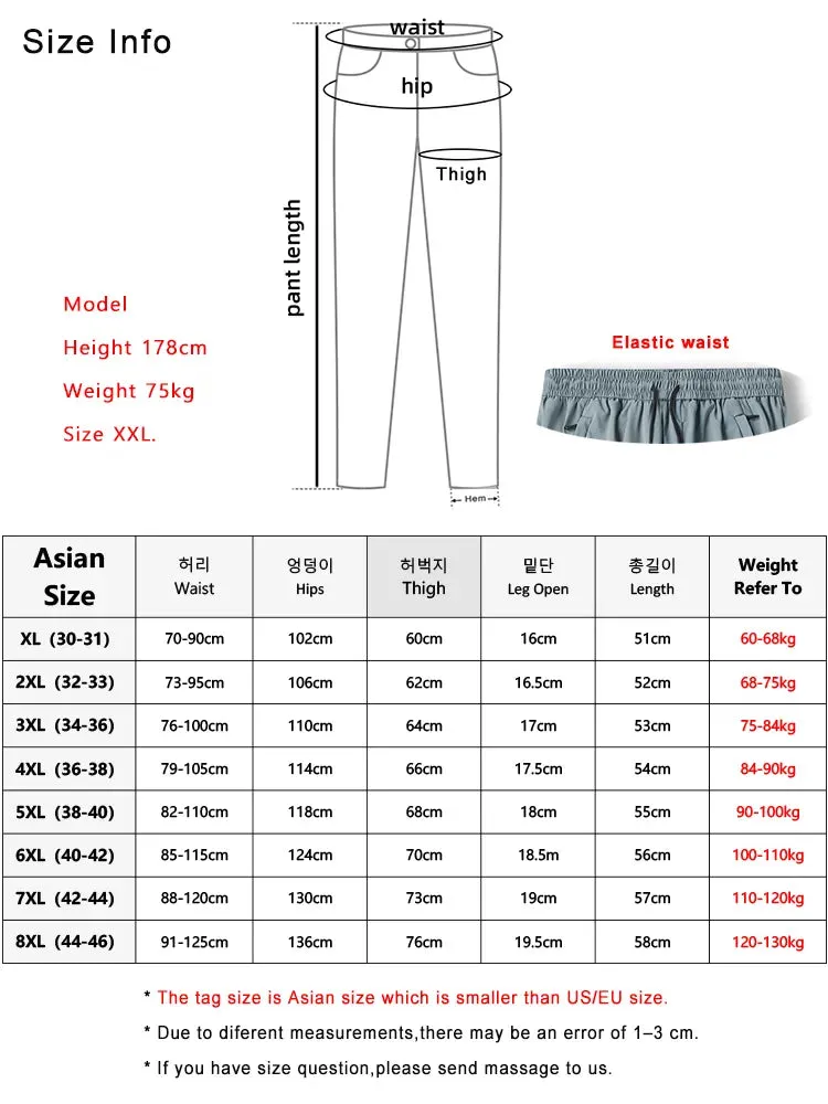 Men's Stretch Sport Sweatpants with Zip Pockets