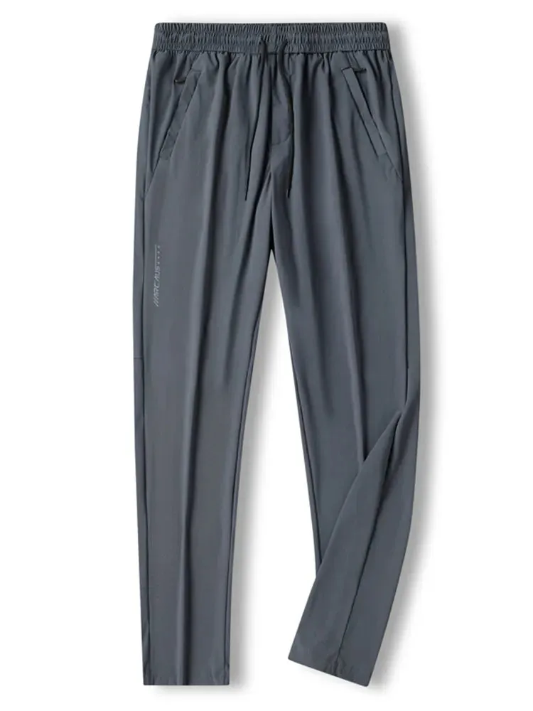 Men's Stretch Sport Sweatpants with Zip Pockets
