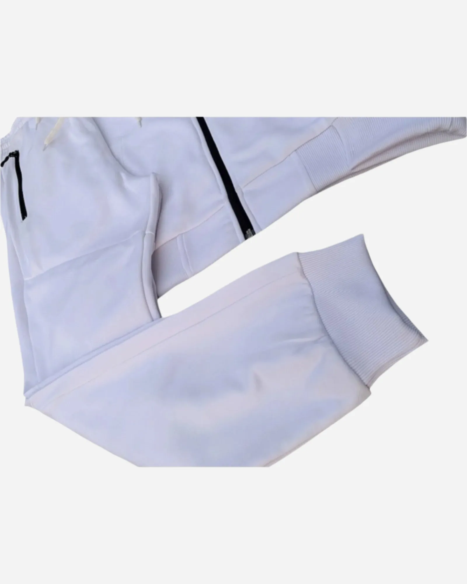 Men’s Warm Winter Tech Fleece Sweat Jacket Sweatpants Jogger Outfit