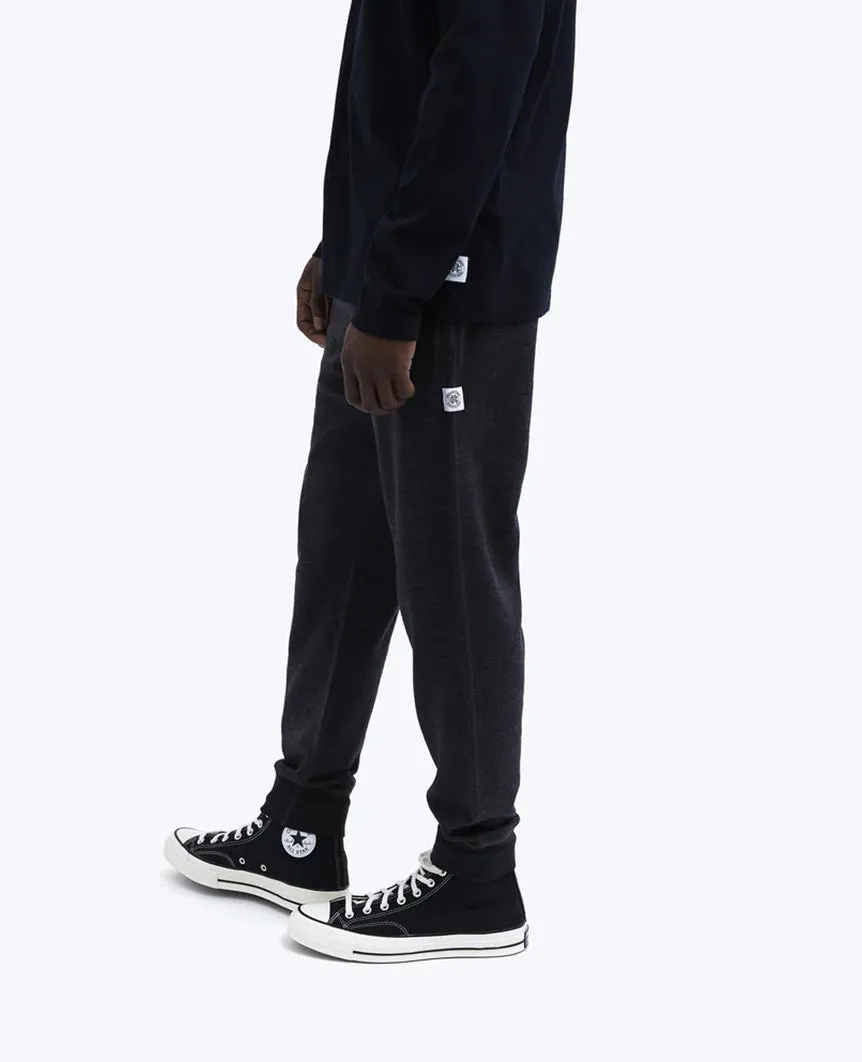 Merino Terry Sweatant Charcoal