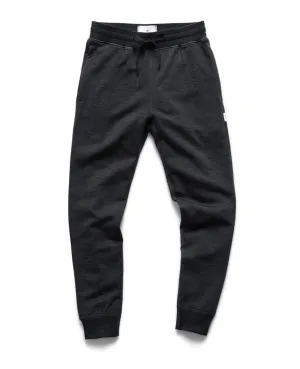 Merino Terry Sweatant Charcoal