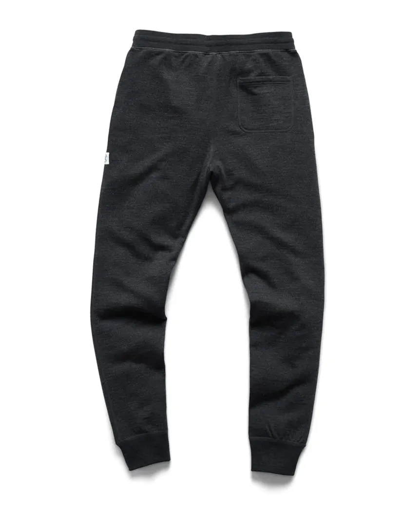 Merino Terry Sweatant Charcoal