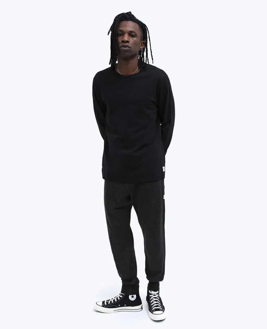 Merino Terry Sweatant Charcoal