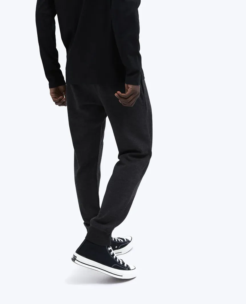 Merino Terry Sweatant Charcoal