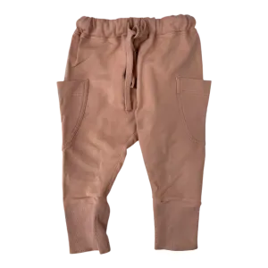 Metsola pocket sweatpants, brown | 74/80cm