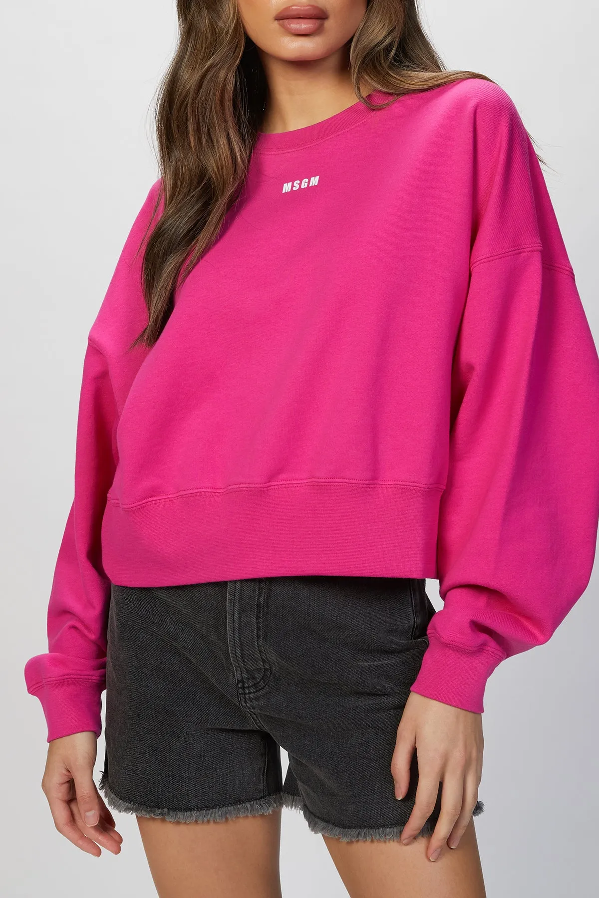 MICRO LOGO SWEATSHIRT