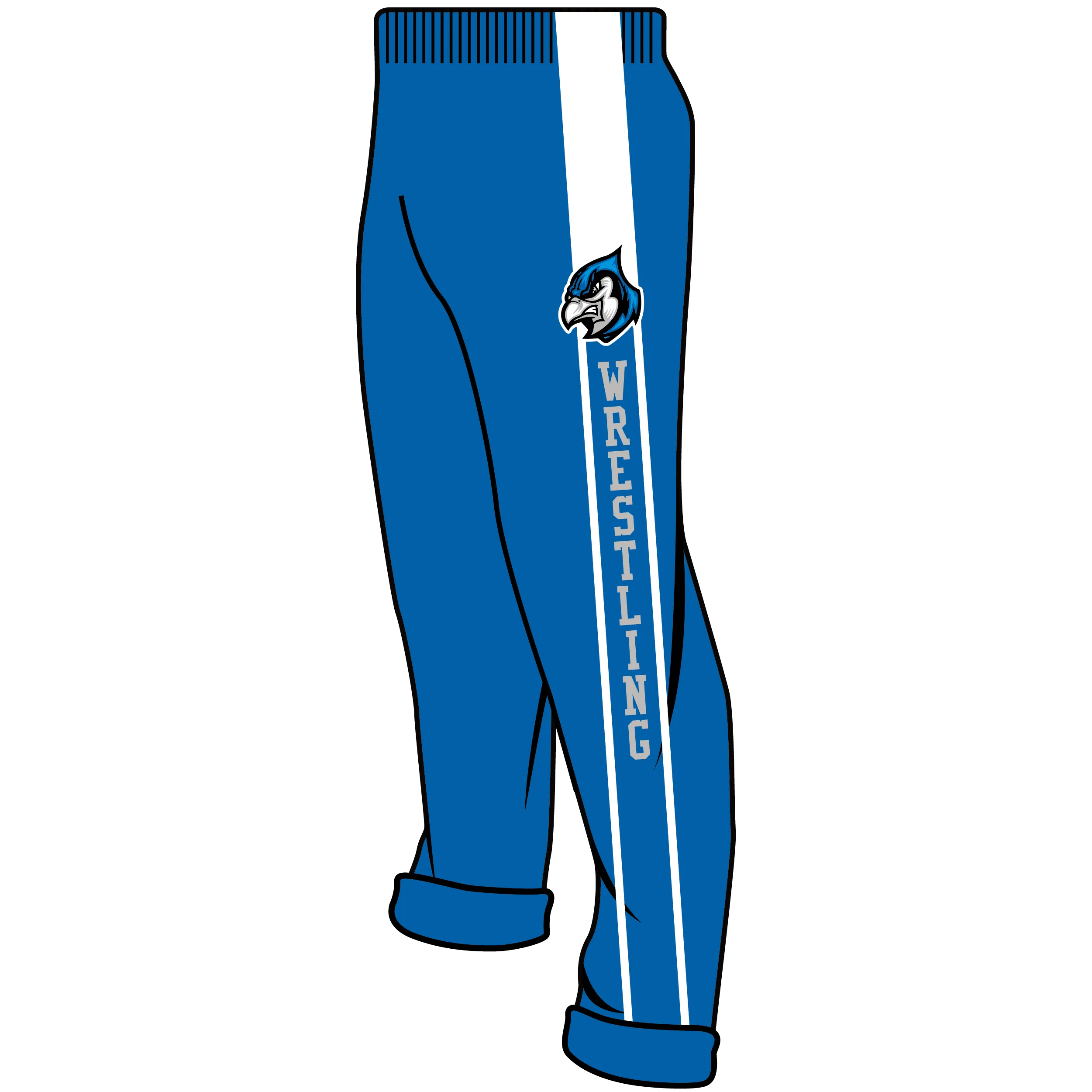MIDDLESEX WRESTLING Sublimated Grey Sweatpants