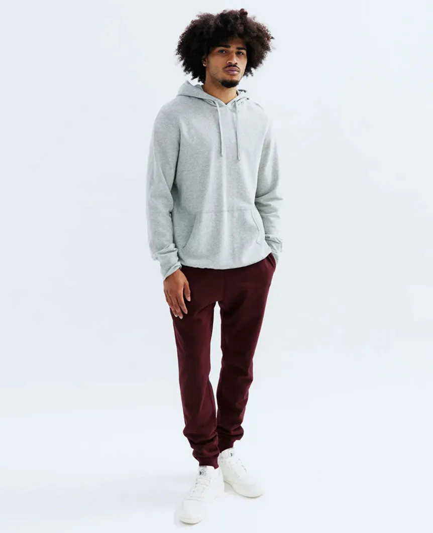 Midweight Terry Slim Sweatpant Crimson