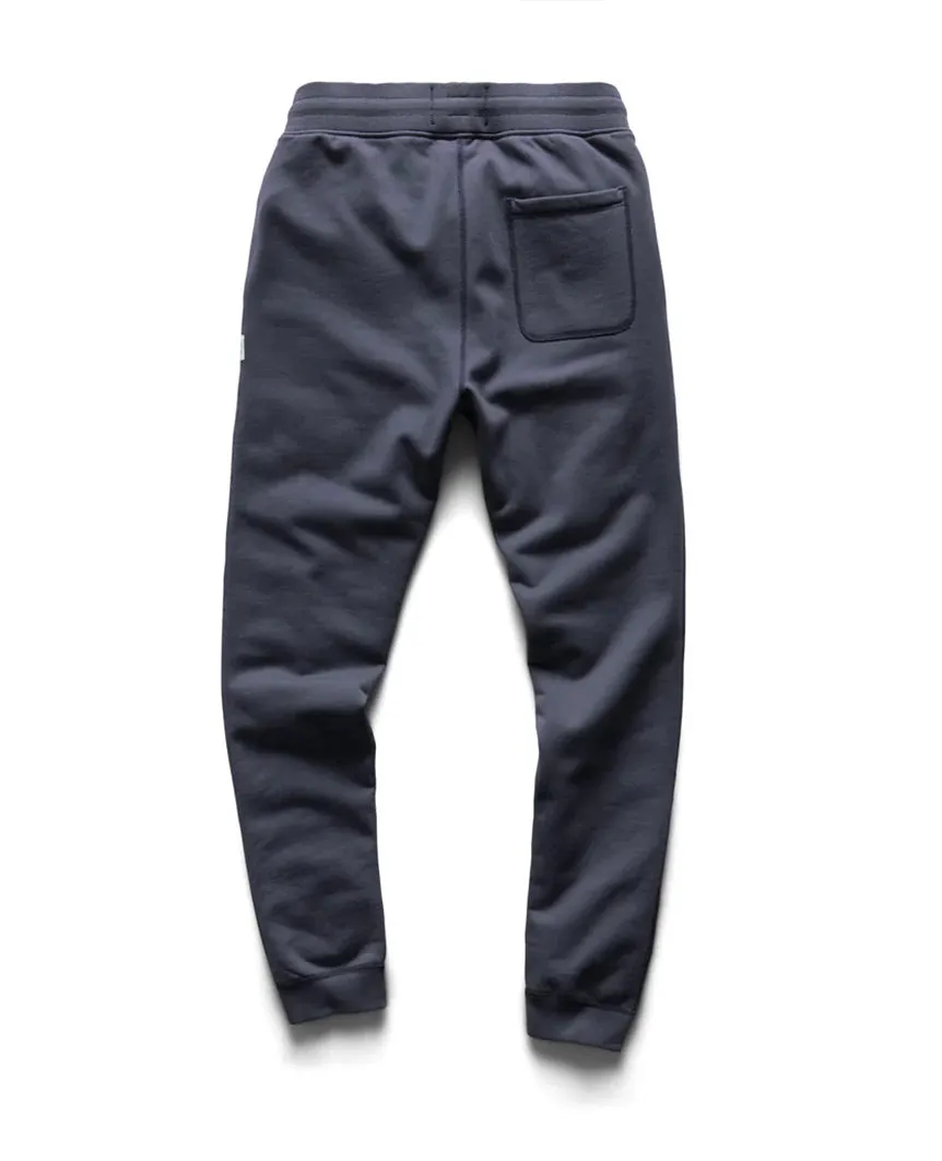 Midweight Terry Slim Sweatpant Midnight