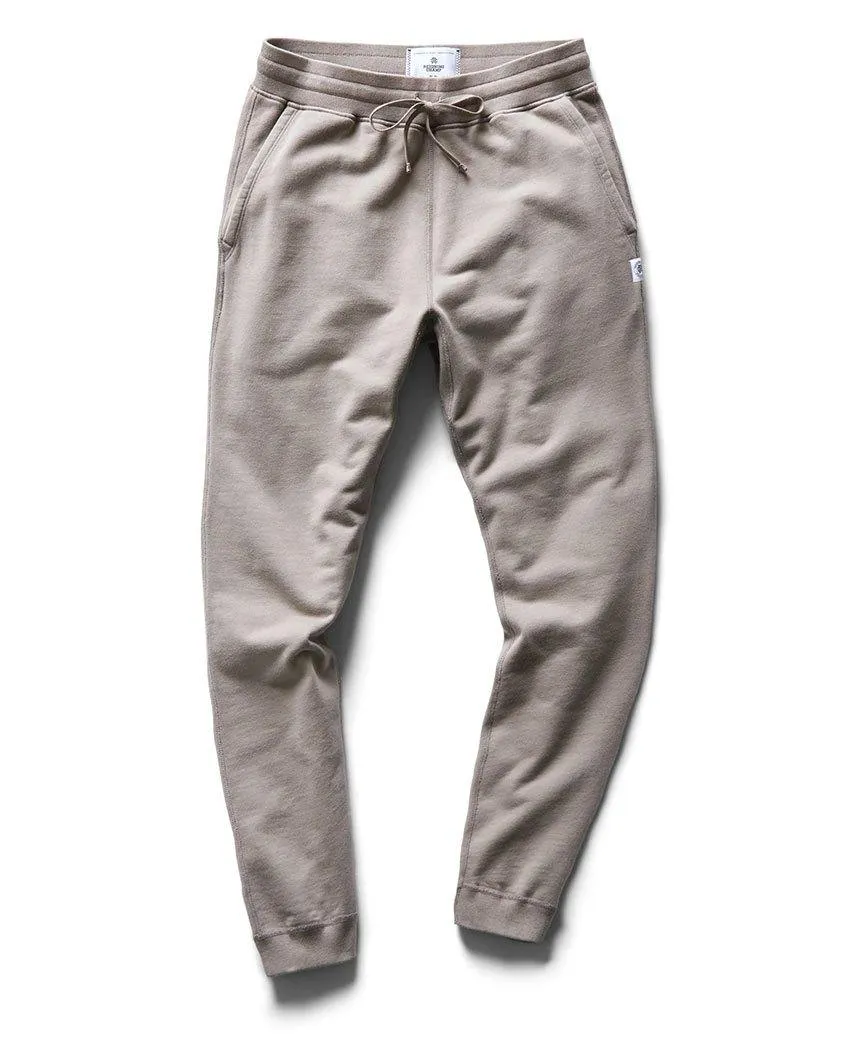 Midweight Terry Slim Sweatpant  Silt