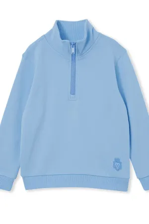 Milky | Bluebell Zip Jumper | Sizes 8-12