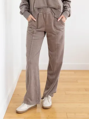 Mineral Wash Pork Chop Pocket Sweat