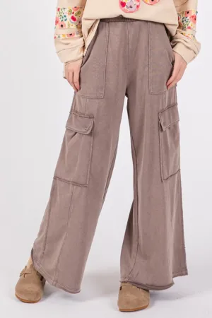 Mineral Washed Cargo Pants