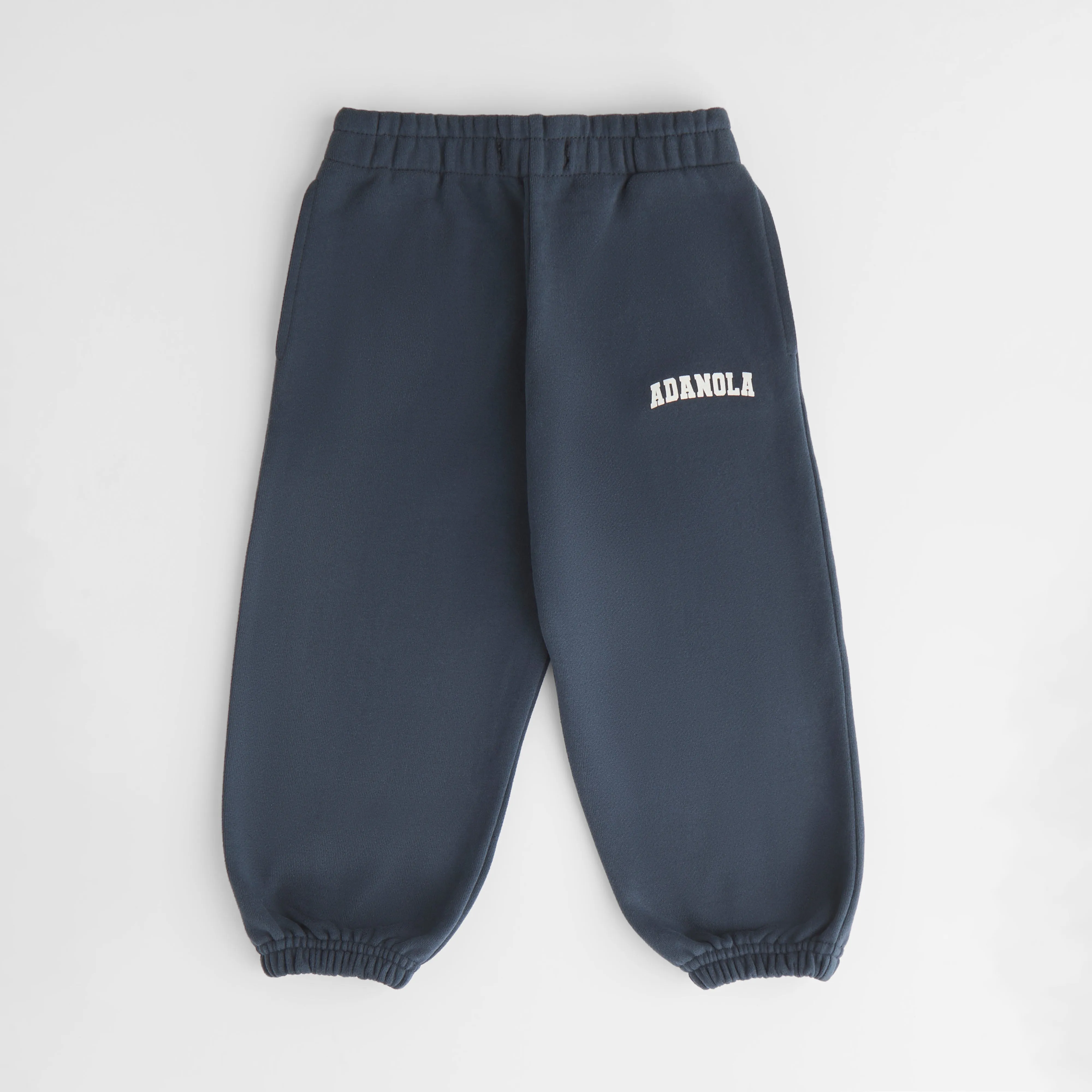 Mini Varsity Sweatpants - Midnight Blue/Marshmallow White