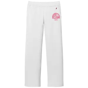 MOCEAN SURF CO Straight Leg Sweatpants - Sno White