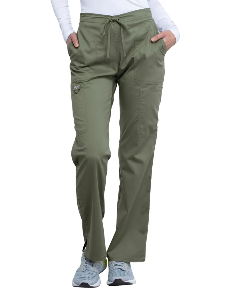 Moderate Flare Drawstring Pant (WW120), Olive