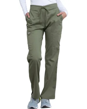 Moderate Flare Drawstring Pant (WW120), Olive