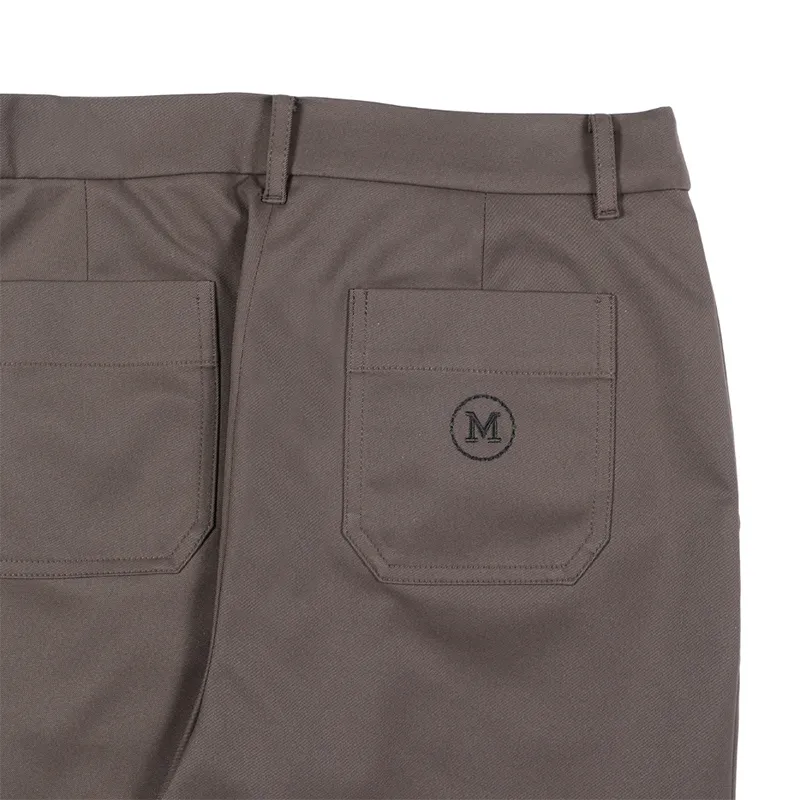 Monday Flow Signature Bootcut Pants - Brown