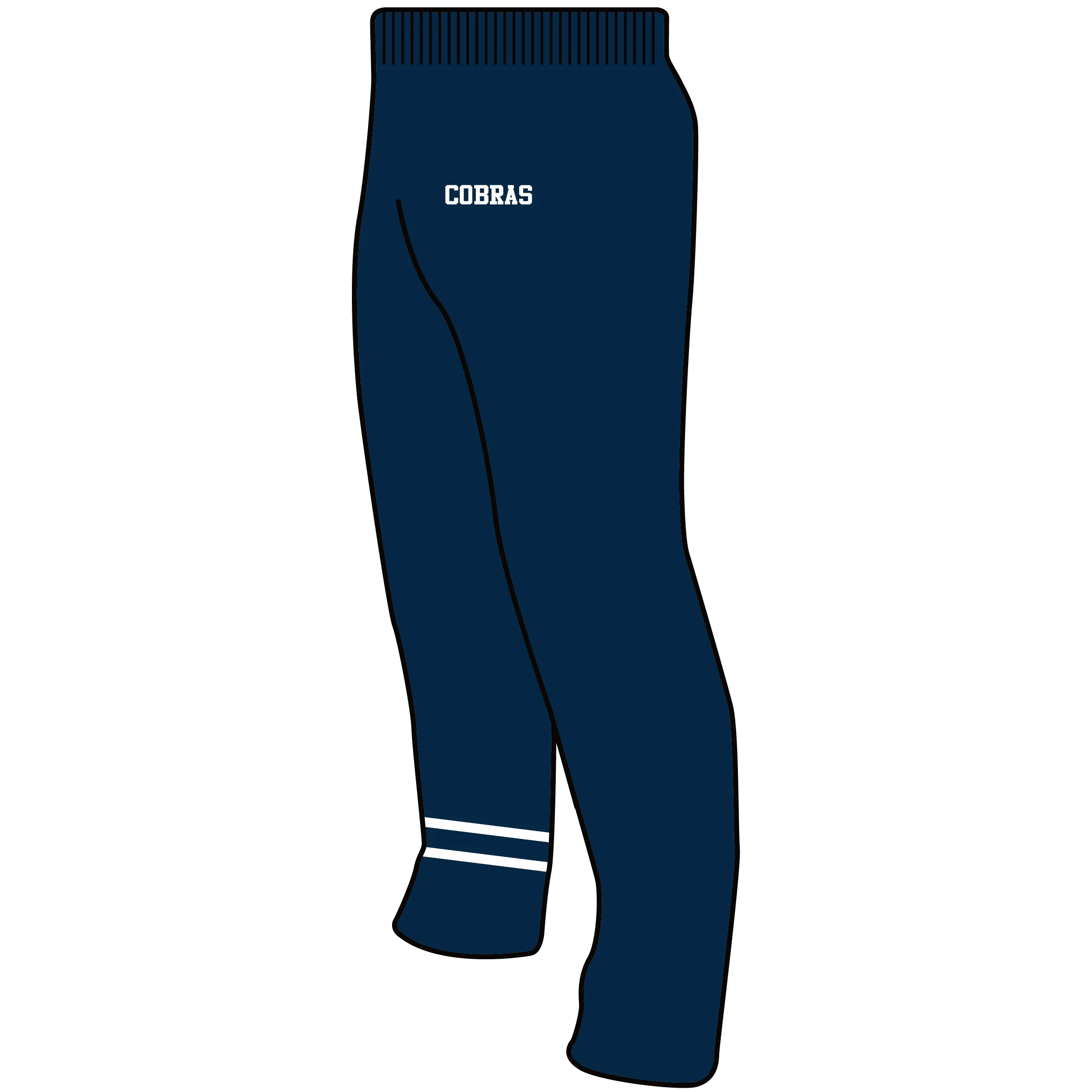MONTCLAIR COBRAS Sublimated Blue Sweatpants