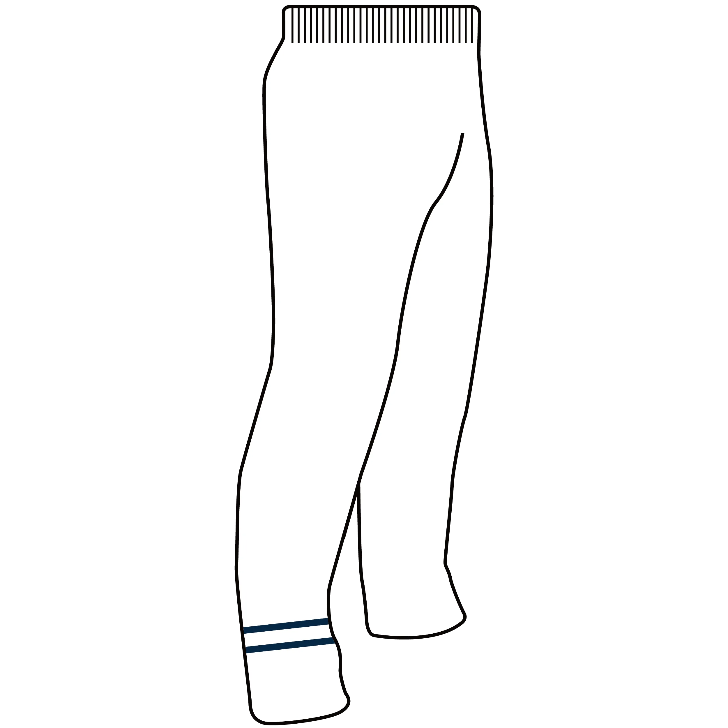 MONTCLAIR COBRAS Sublimated White Sweatpants