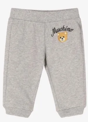 Moschino Baby sweatpants with Bear Logo
