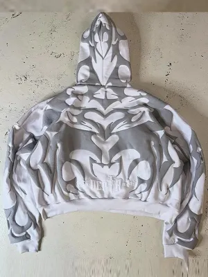 Multicolor Y2k graphic oversized hoodie