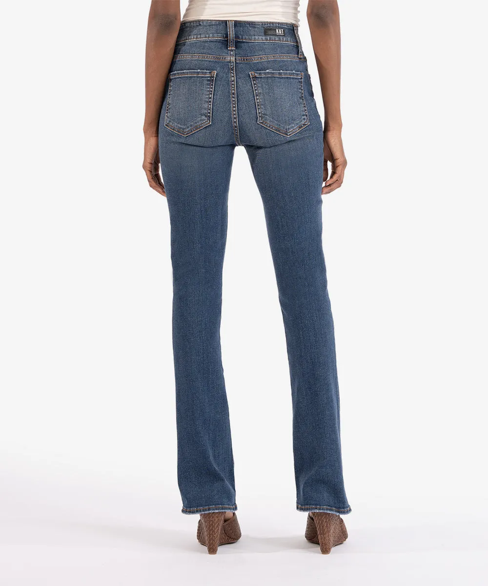 Natalie High Rise Fab Ab Bootcut - Allied Wash