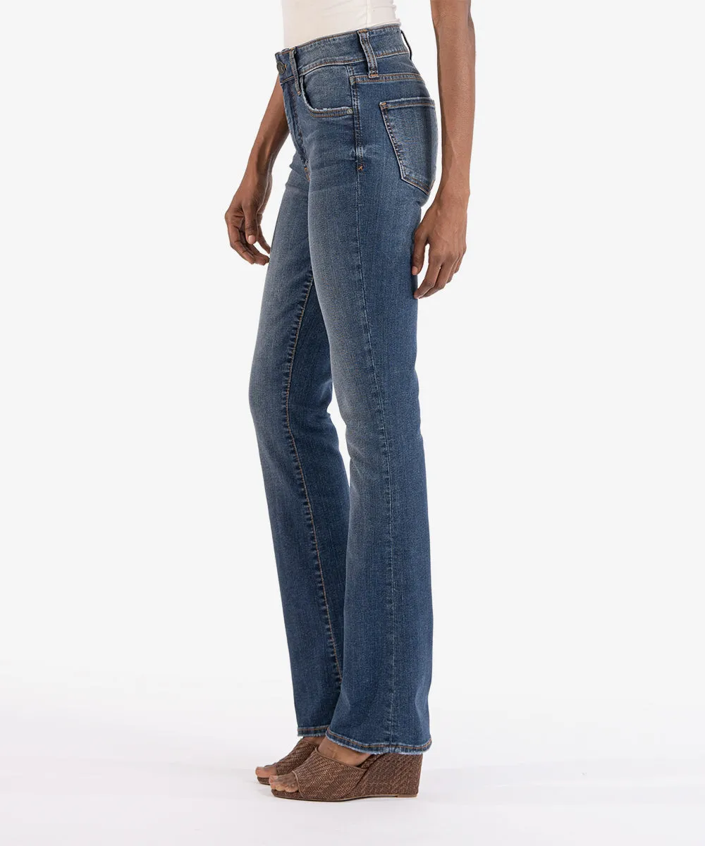 Natalie High Rise Fab Ab Bootcut - Allied Wash