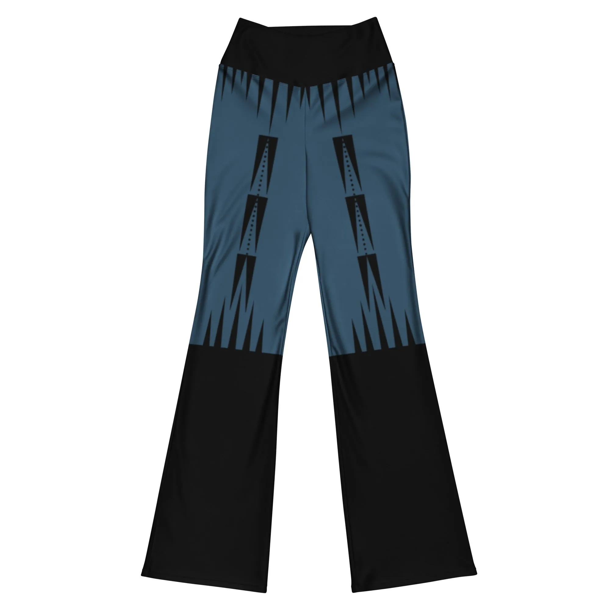 Native Print Flare leggings