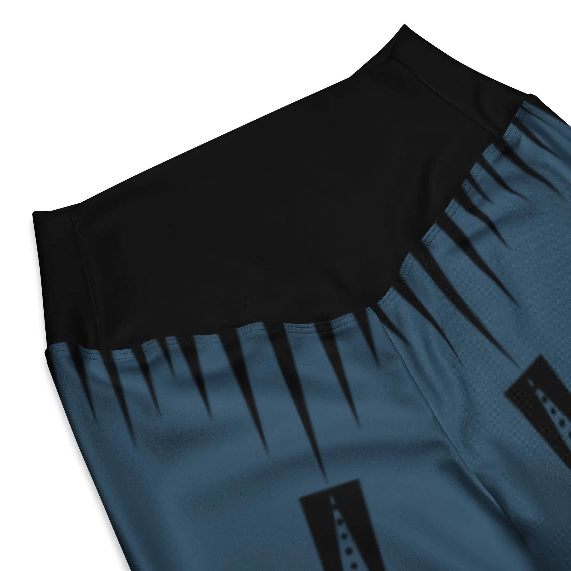 Native Print Flare leggings