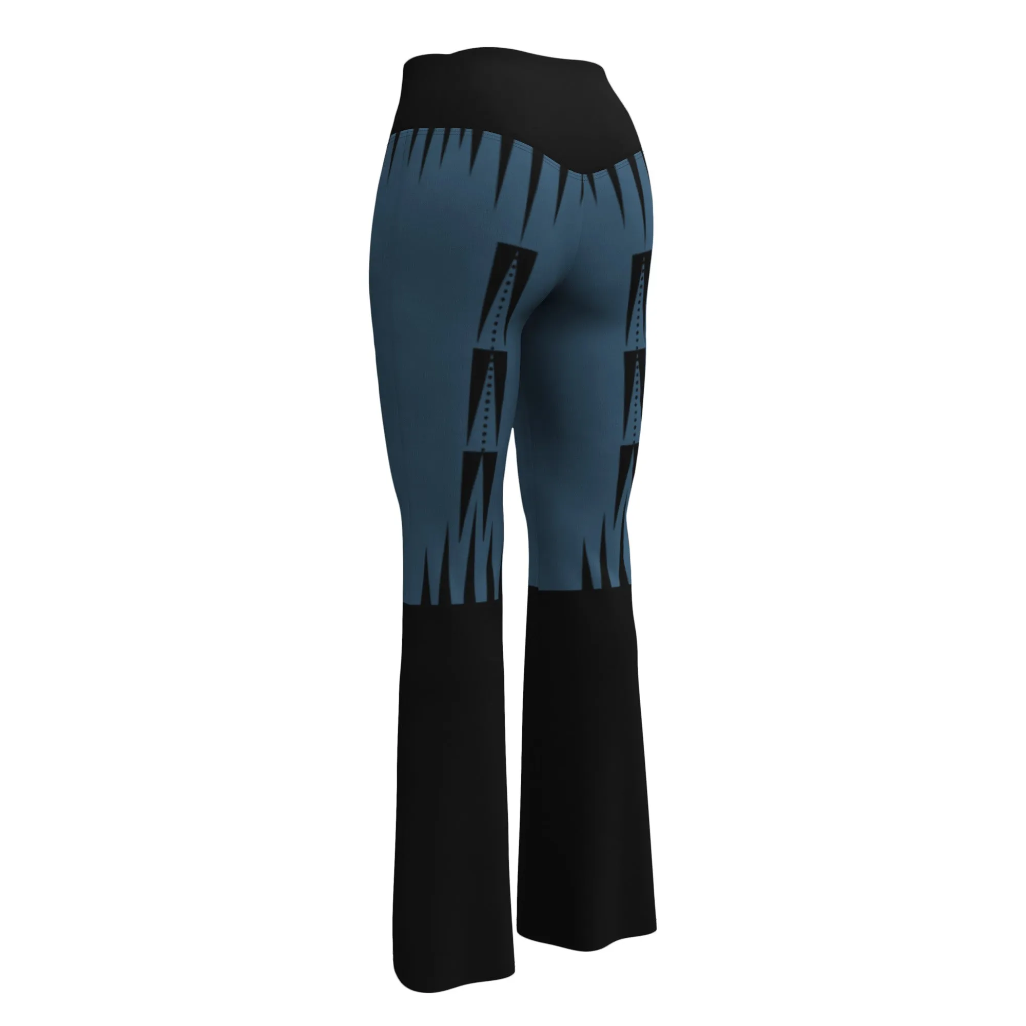 Native Print Flare leggings