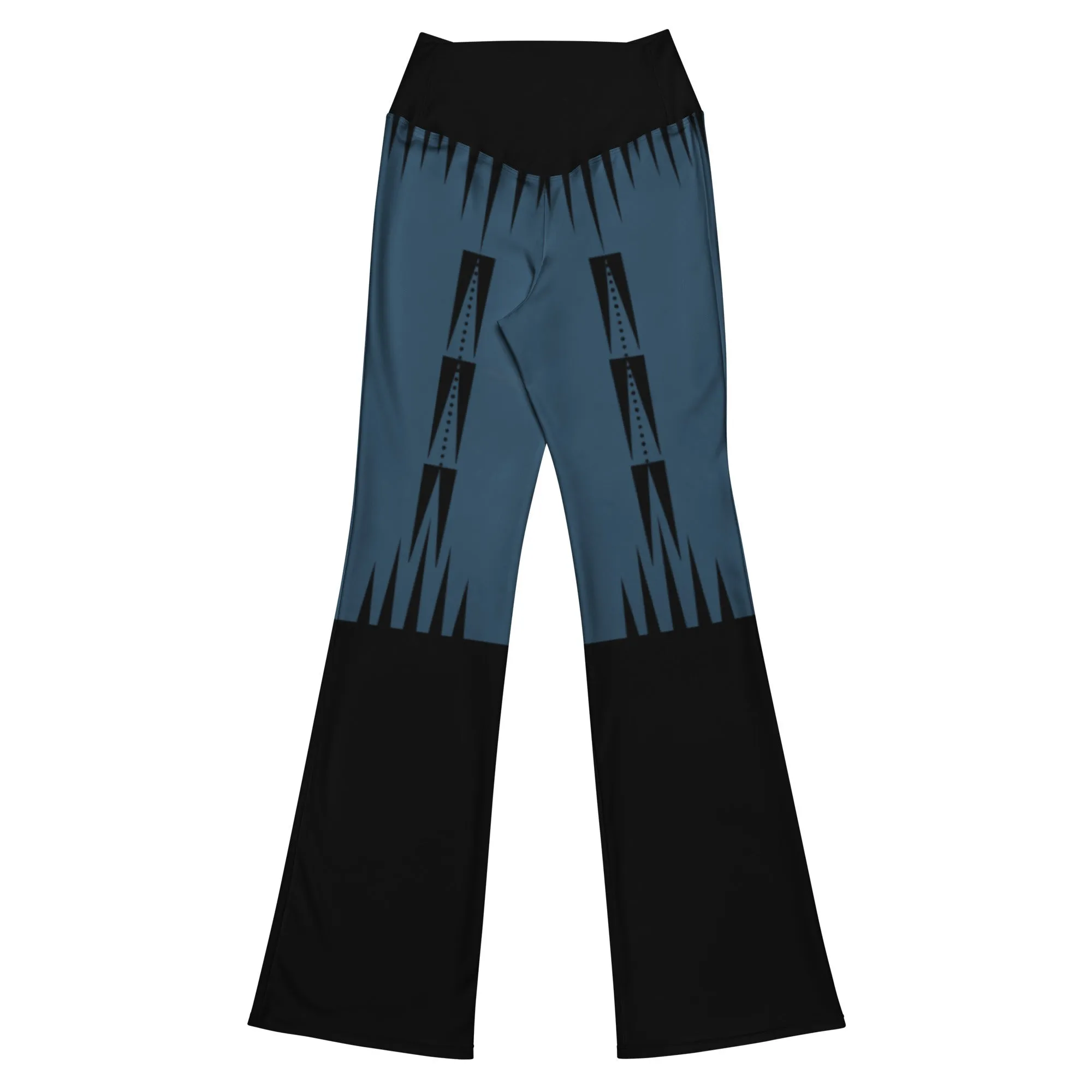 Native Print Flare leggings