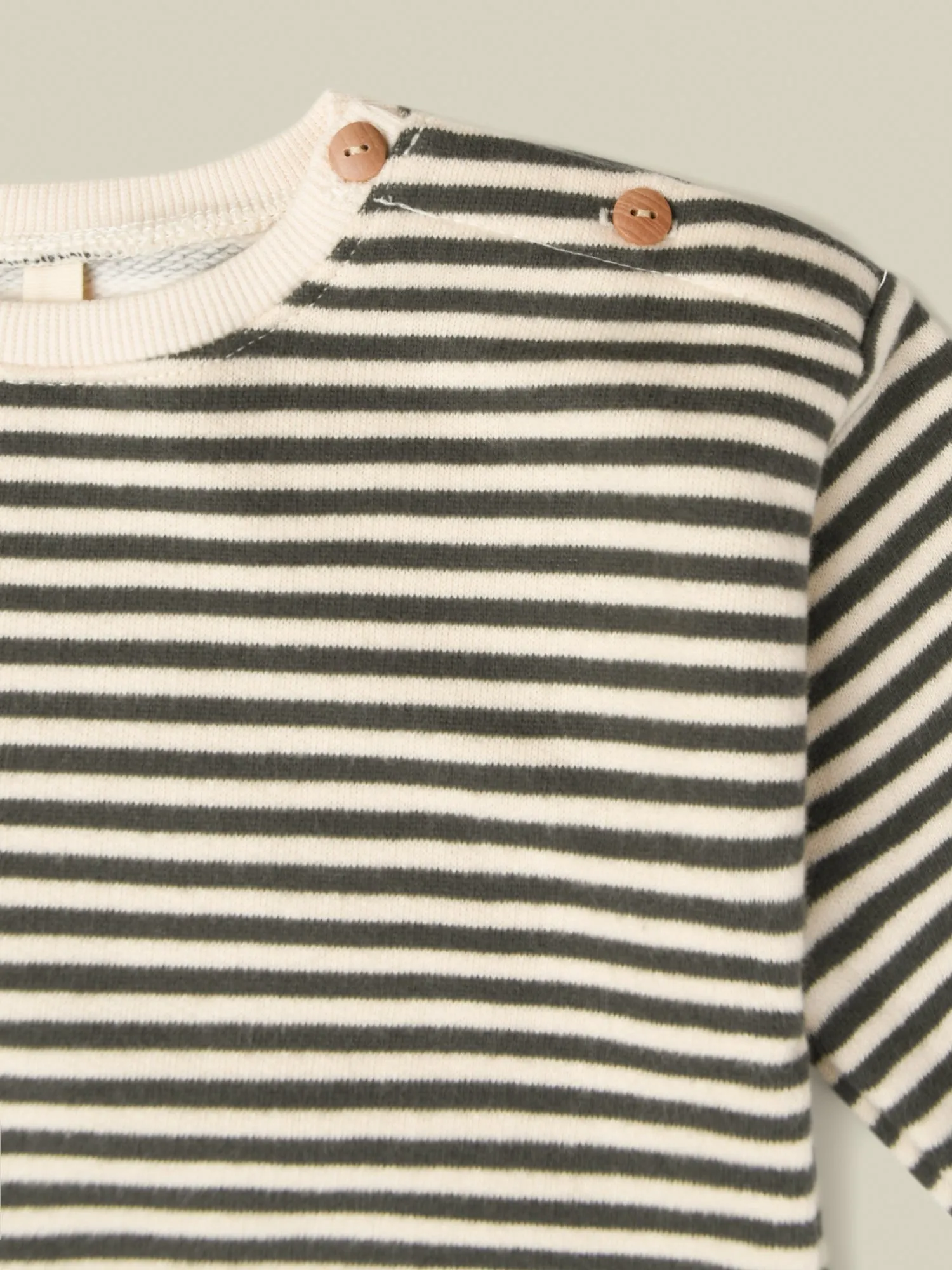 Navy Stripes Sweatshirt