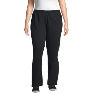 New Just My Size Women's Plus-size Fleece Petite Sweatpants 1x Black