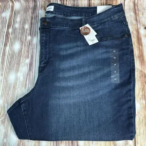 NEW Lane Bryant Mid Rise Pedal Womens Size 28 Blue Capri Jeans Denim Pants 47x17