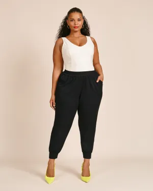 Nicole Soft Jogger | Black