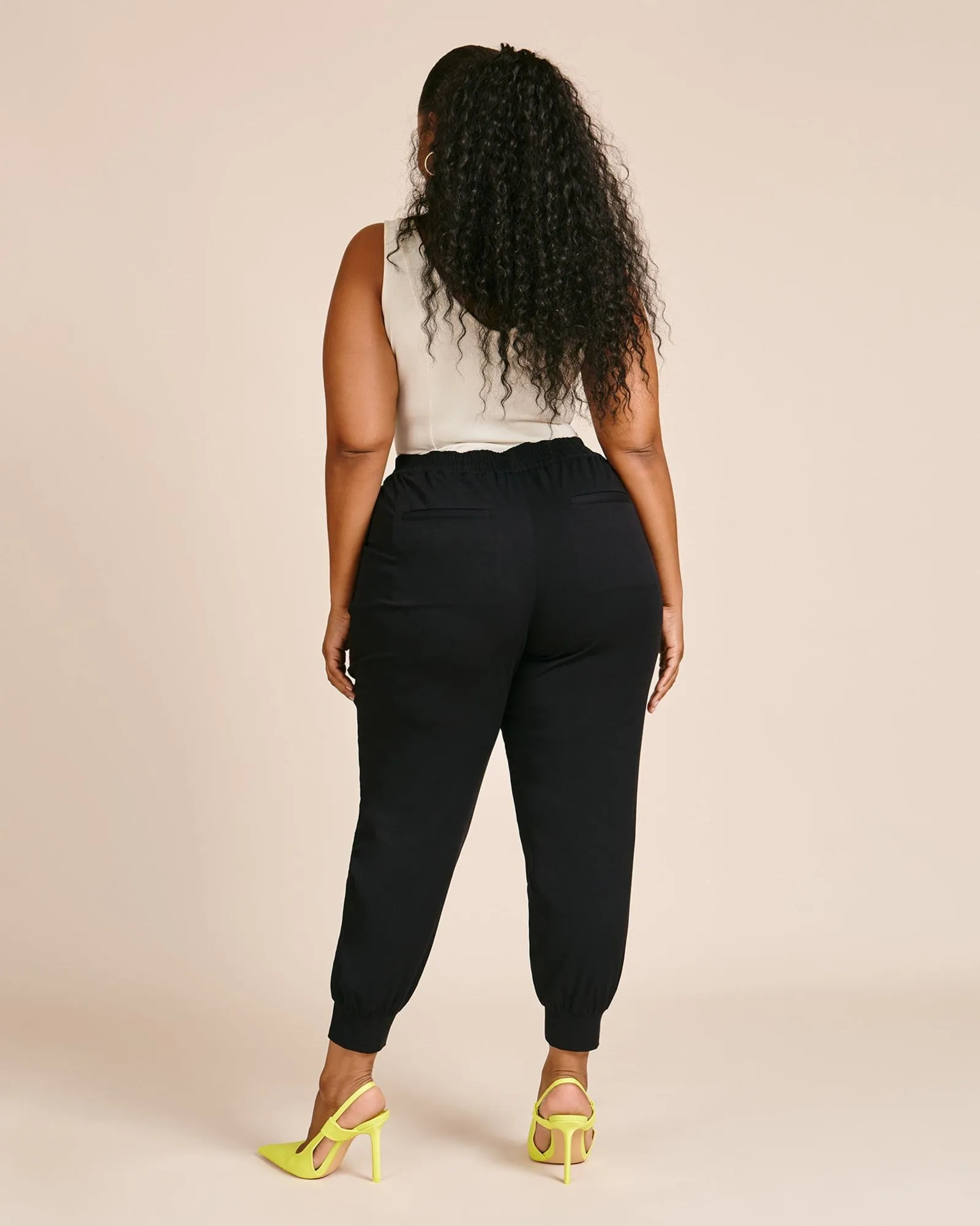 Nicole Soft Jogger | Black