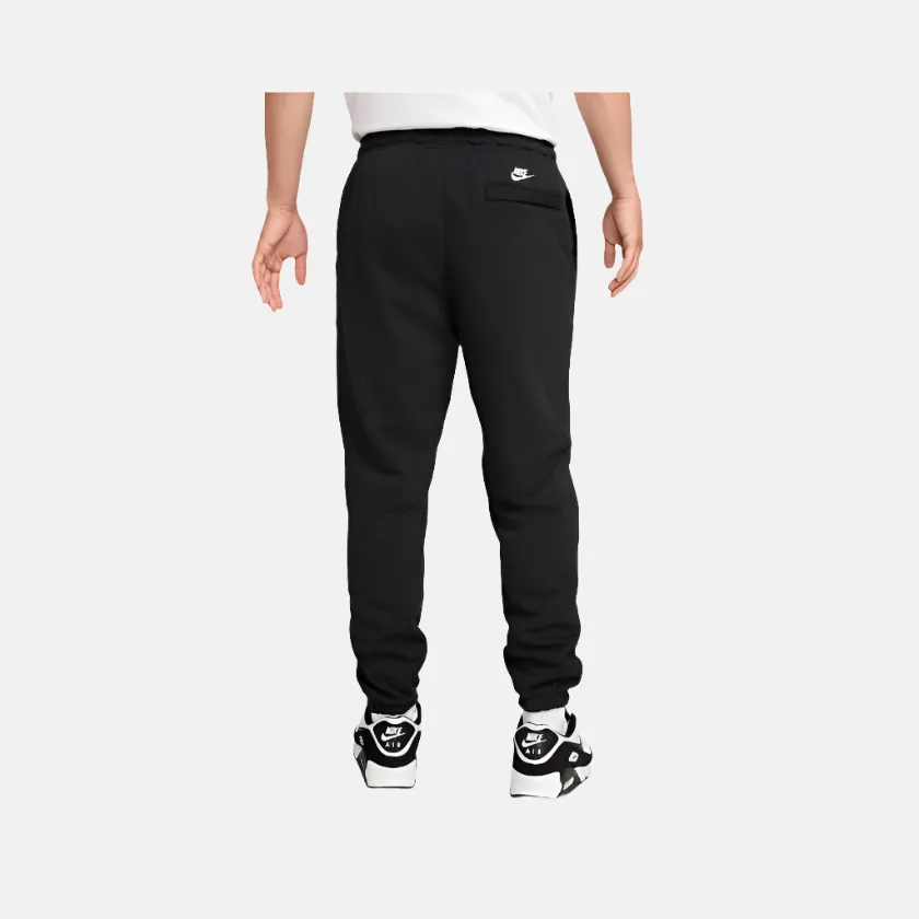 Nike Club French Terry Cuff Men's Pant -Black/White