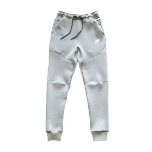 NIKE TECH FLEECE PANTS x GREY/WHITE