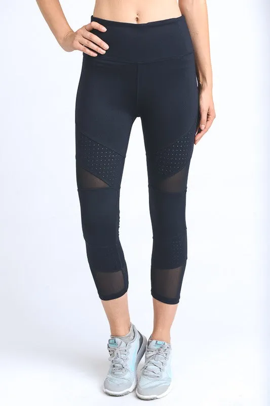 'Ninja Warrior' Leggings - Black