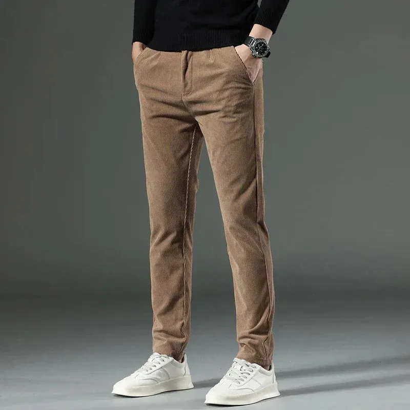 Nobel & Main | Elegant Corduroy Pants