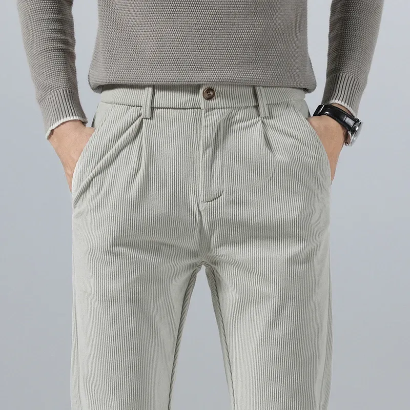 Nobel & Main | Elegant Corduroy Pants