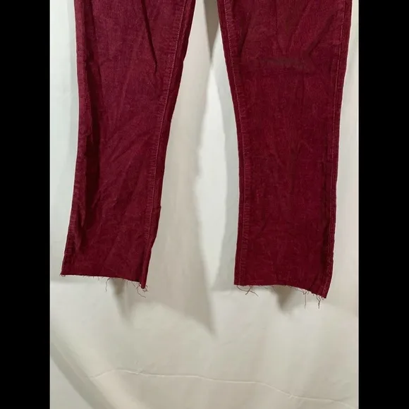 NWT $208 Current/elliott The Kick Corduroy Cropped Flared Pants [SZ 24 ]‎