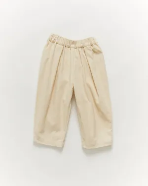 Oeuf Fancy Pants - Bright Beige - 3/4Y Last One