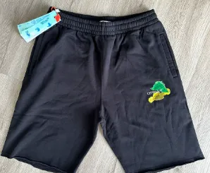 Off-White Caravaggio Diagonal White/Black Slim Sweatpants